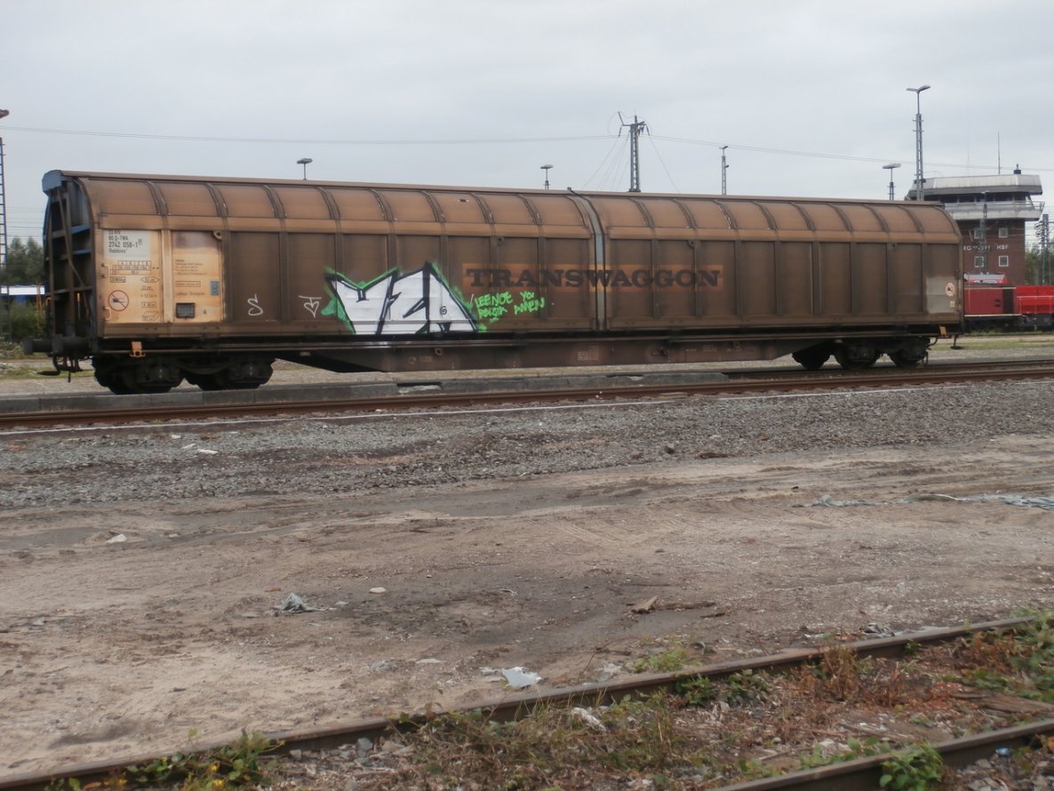Graffiti Train - Photo by oldenburgcity - vza (2014)
