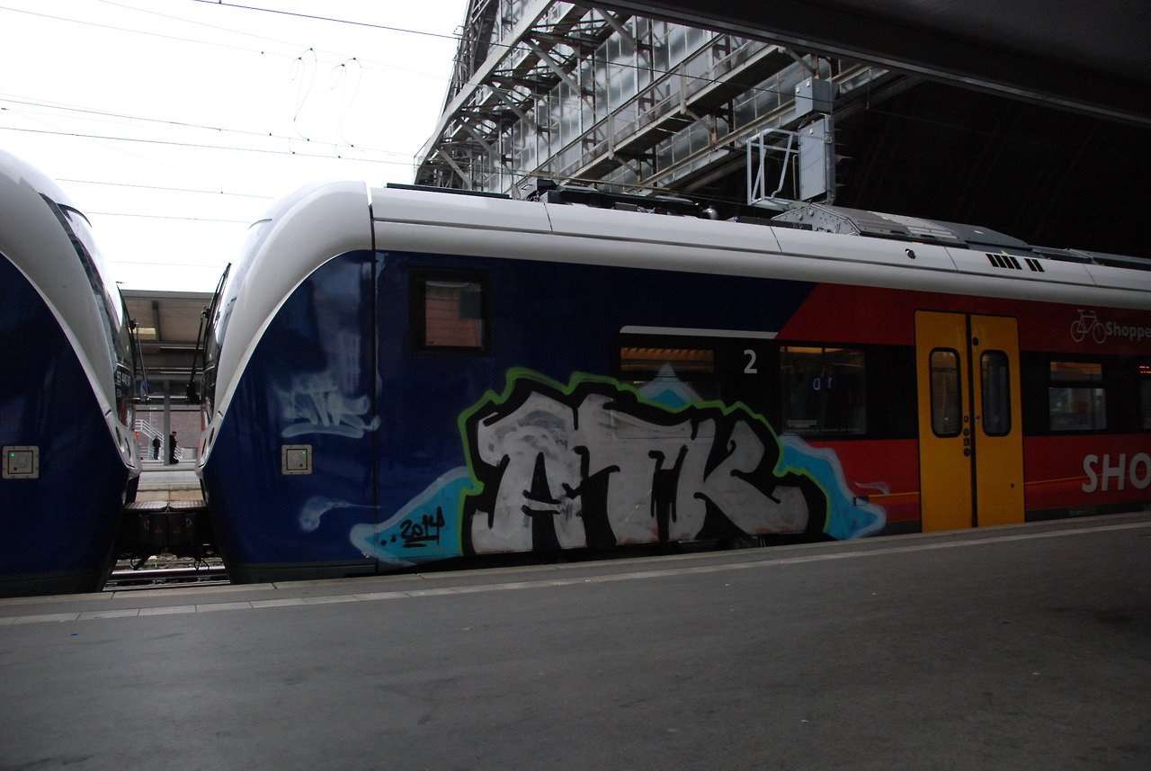 Graffiti Train - Photo by oldenburgcity - atk (2014)