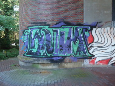 Graffiti Bombing - Photo by oldenburgcity - swk (2014)