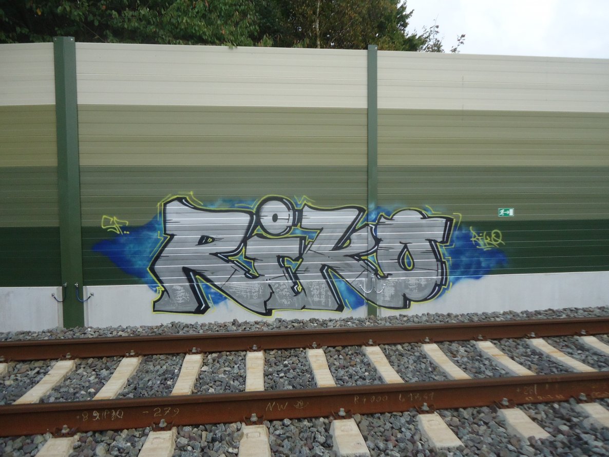 Graffiti Bombing - Photo by oldenburgcity - riko