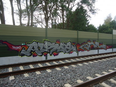 Graffiti Bombing - Photo by oldenburgcity - alsoe, onil (2014)
