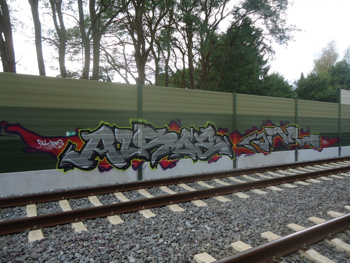 Graffiti Bombing - Photo by oldenburgcity - alsoe, onil (2014)