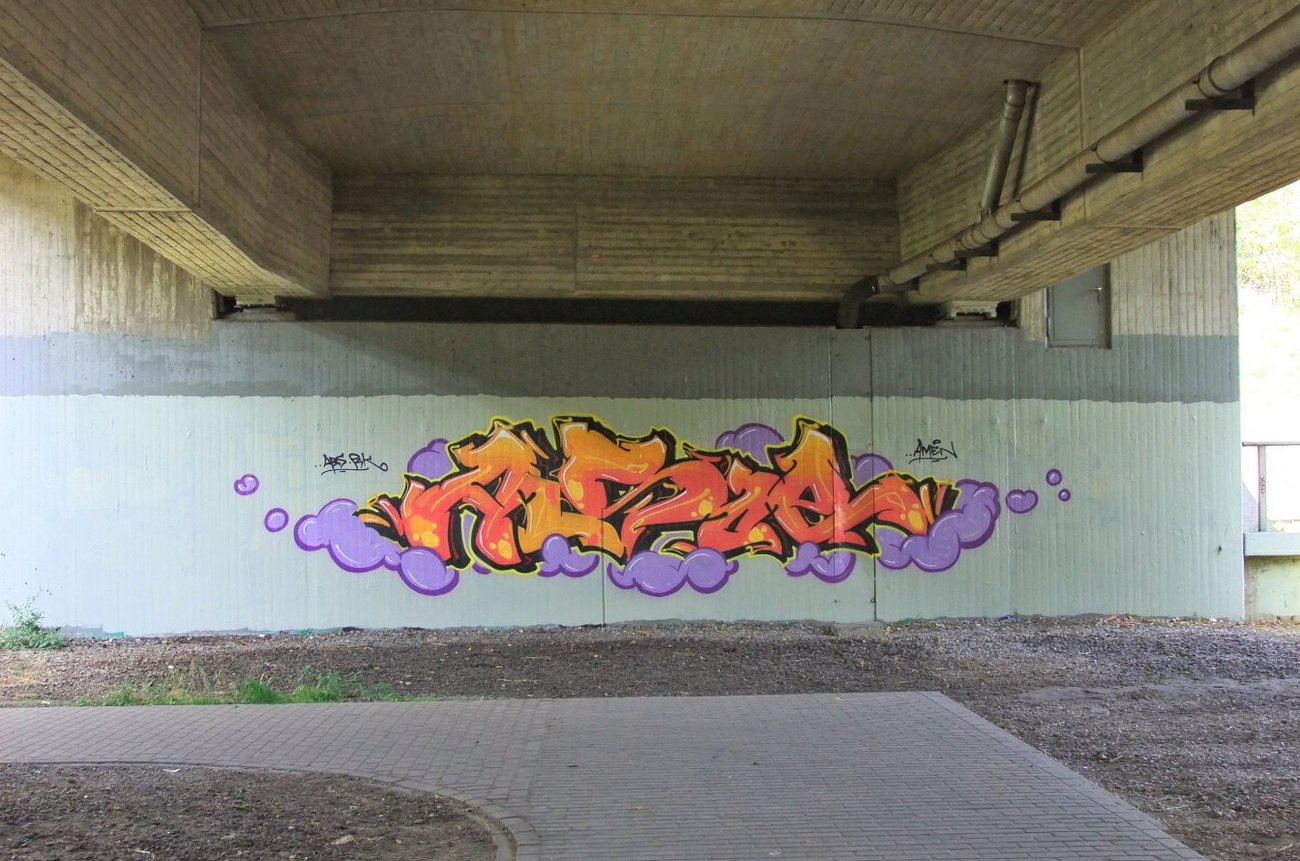 Graffiti Wall - Photo by oldenburgcity - alsoe