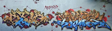Graffiti Wall - Photo by oldenburgcity - sure, asek (2014)