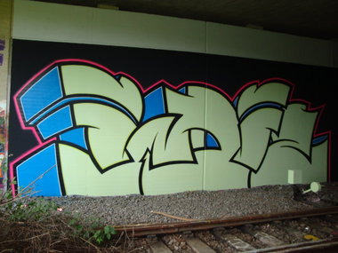 Graffiti Wall - Photo by oldenburgcity - indiz (2013)