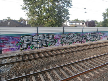 Graffiti Bombing - Photo by oldenburgcity - psk, tgs, vza (2014)
