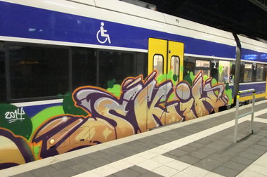 Graffiti Train - Photo by oldenburgcity - skin (2014)