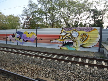 Graffiti Bombing - Photo by oldenburgcity - vcu (2014)