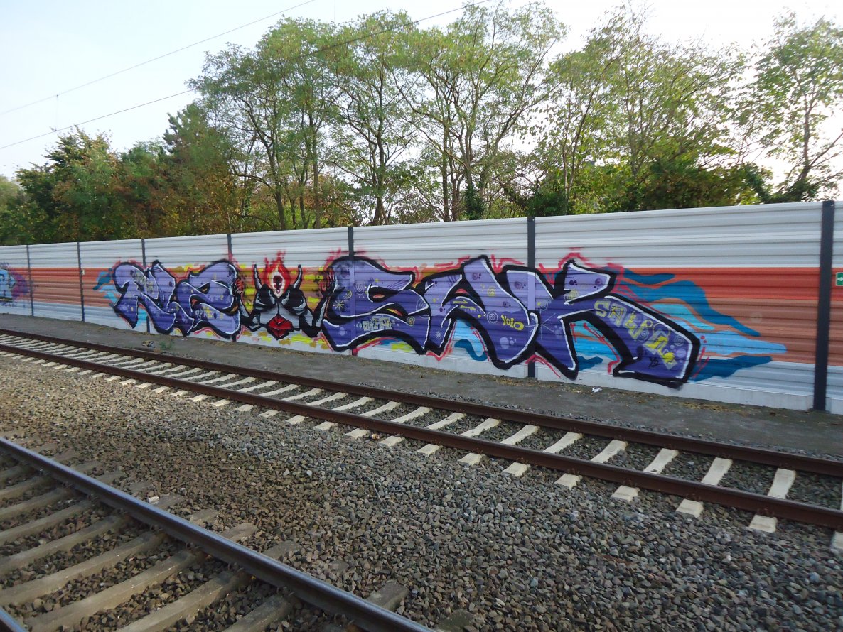 Graffiti Bombing - Photo by oldenburgcity - rlz, swk (2014)