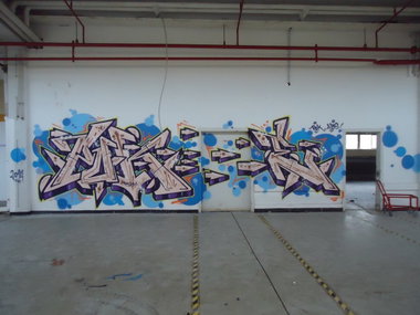 Graffiti Wall - Photo by oldenburgcity - poke (2014)