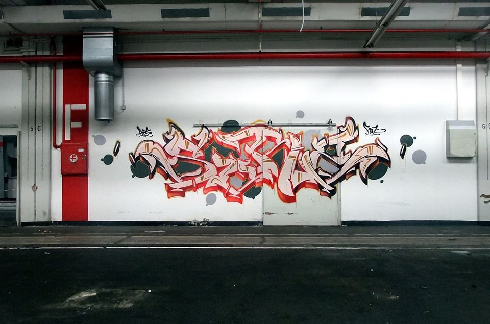 Graffiti Wall - Photo by oldenburgcity - sure (2014)