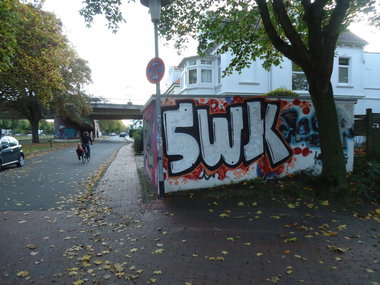 Graffiti Bombing - Photo by oldenburgcity - swk (2014)