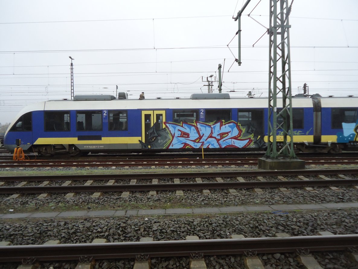 Graffiti Train - Photo by oldenburgcity - rlz (2014)