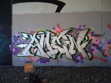 Graffiti Wall - Photo by oldenburgcity - amen (2014)