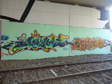 Graffiti Wall - Photo by oldenburgcity - dont, loco (2014)