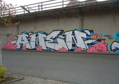 Graffiti Bombing - Photo by oldenburgcity - amen (2014)