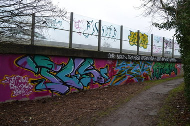 Graffiti Bombing - Photo by oldenburgcity - tgs, siak (2015)