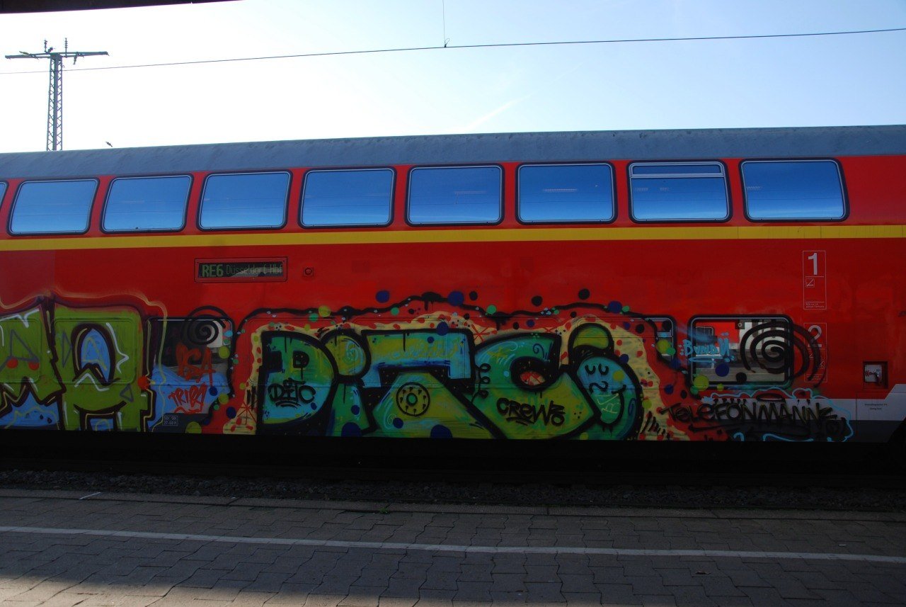 Graffiti Train - Photo by oldenburgcity - ditc (2014)