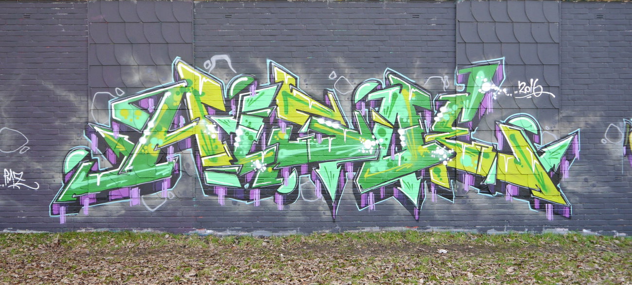 Graffiti Wall - Photo by oldenburgcity - alsoe (2016)