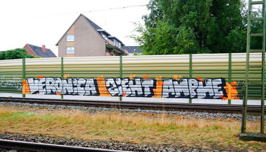 Graffiti Bombing - Photo by oldenburgcity - veronica, zieht, amphe (2015)