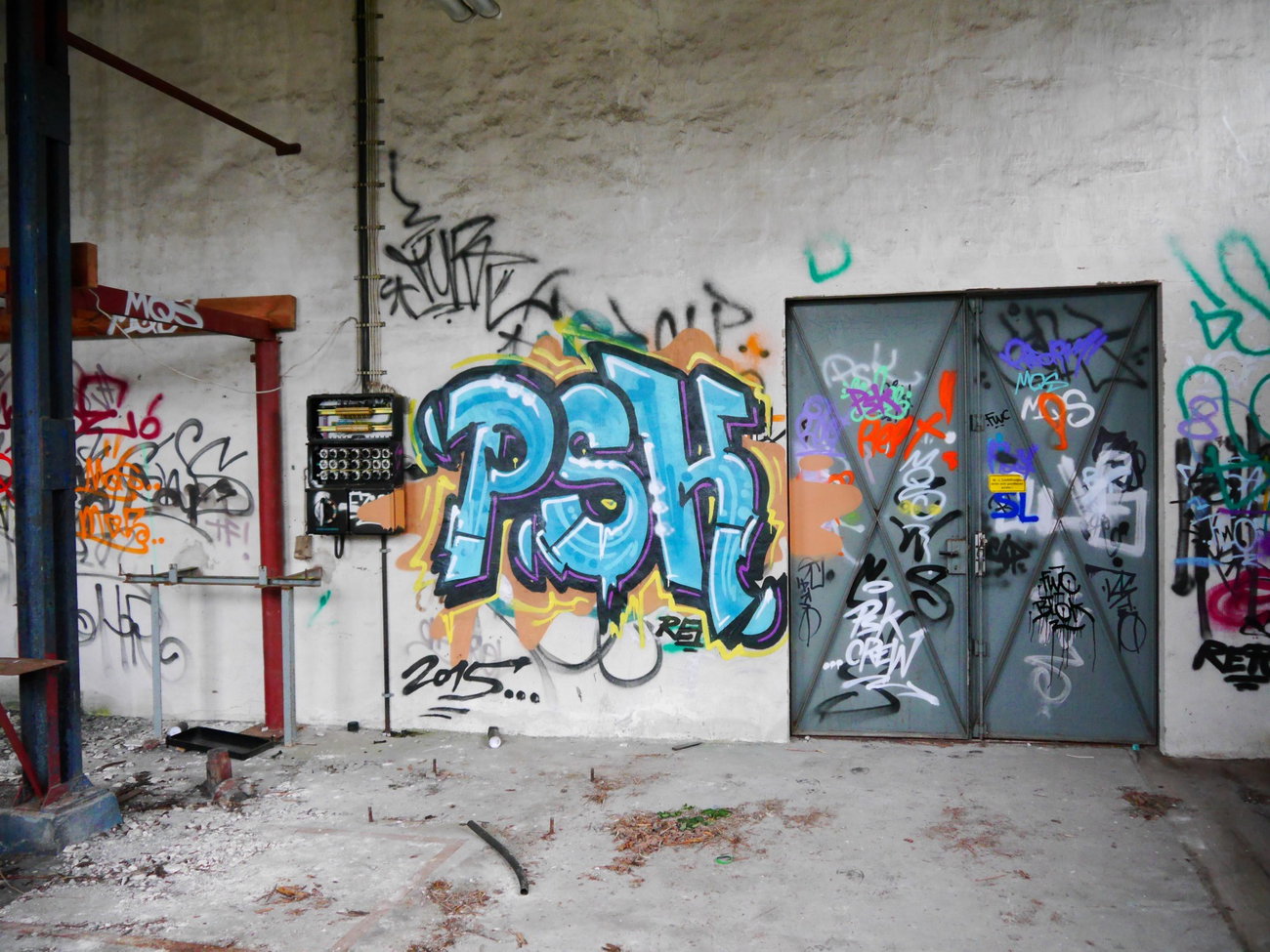 Graffiti Wall - Photo by oldenburgcity - psk (2015)