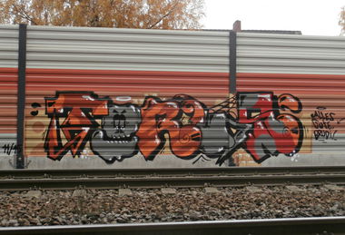 Graffiti Bombing - Photo by oldenburgcity - torus, leenoe, leeno (2015)
