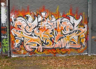 Graffiti Wall - Photo by oldenburgcity - eins (2015)