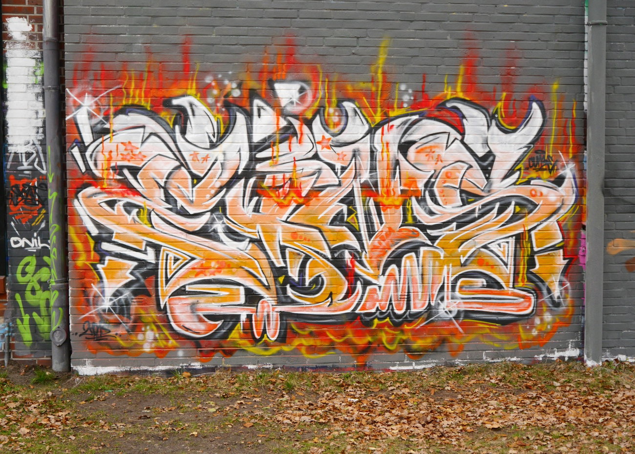 Graffiti Wall - Photo by oldenburgcity - eins (2015)