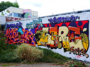 Graffiti Wall - Photo by oldenburgcity - chek, nofuture (2015)