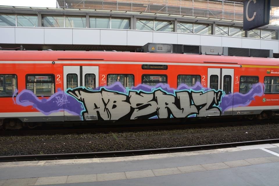 Graffiti Train - Photo by oldenburgcity - abs, rlz (2014)