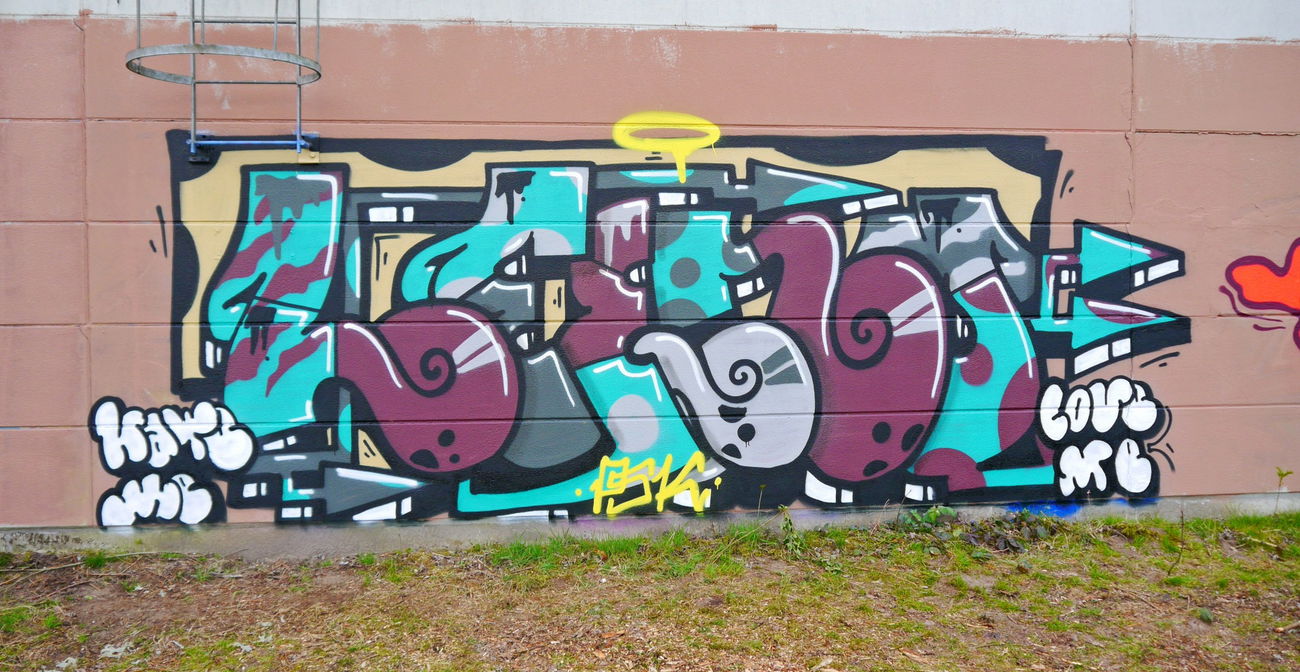 Graffiti Wall - Photo by oldenburgcity - leeno, leenoe, linus (2016)