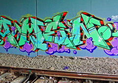 Graffiti Wall - Photo by oldenburgcity - amen (2015)