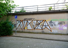 Graffiti Bombing - Photo by oldenburgcity - ditc, vza (2015)