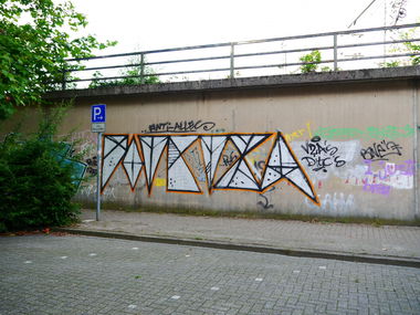 Graffiti Bombing - Photo by oldenburgcity - ditc, vza (2015)
