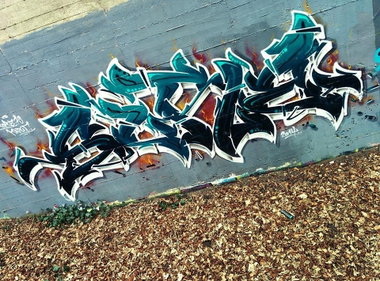Graffiti Wall - Photo by oldenburgcity - sure (2014)
