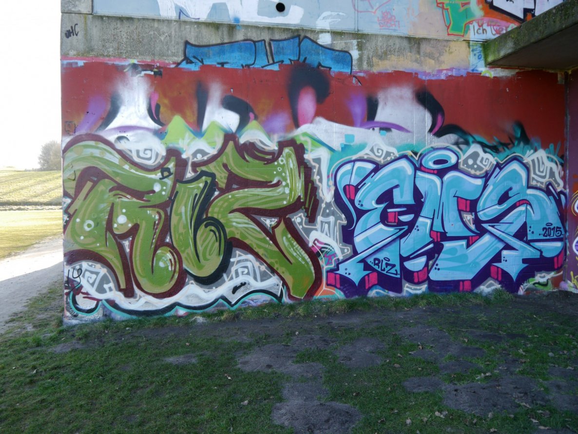 Graffiti Wall - Photo by oldenburgcity - rlz, ems (2015)