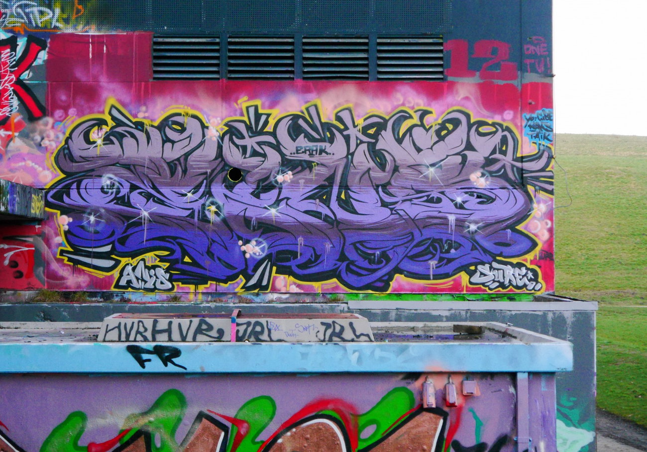 Graffiti Wall - Photo by oldenburgcity - eins