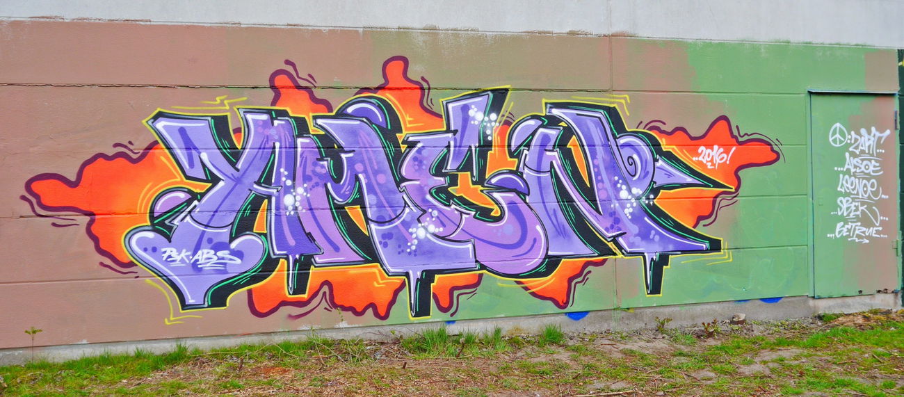Graffiti Wall - Photo by oldenburgcity - amen (2016)