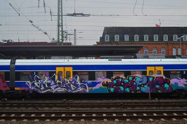 Graffiti Train - Photo by oldenburgcity - alsoe, chek (2014)
