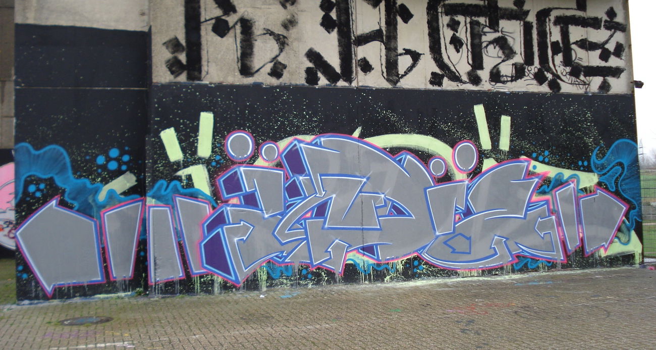 Graffiti Wall - Photo by oldenburgcity - indiz (2015)