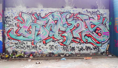 Graffiti Wall - Photo by oldenburgcity - waks (2016)