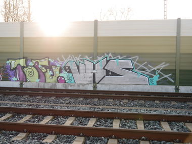 Graffiti Bombing - Photo by oldenburgcity - tofu, vhs (2015)