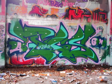 Graffiti Wall - Photo by oldenburgcity - tgs (2015)