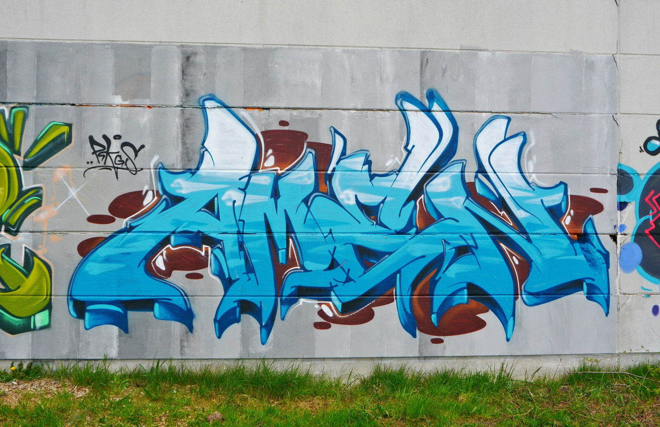 Graffiti Wall - Photo by oldenburgcity - amen (2016)