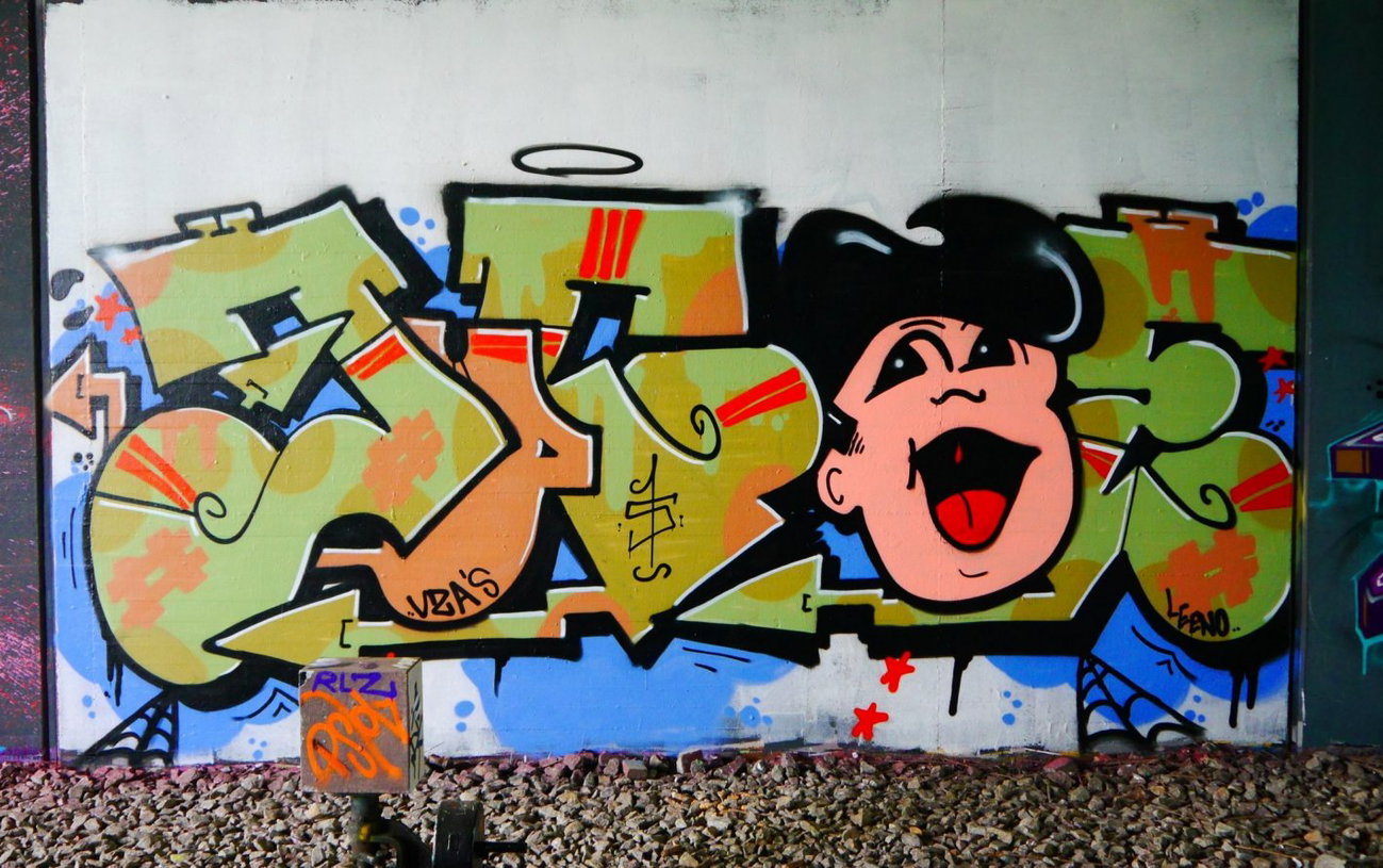 Graffiti Wall - Photo by oldenburgcity - jugoe, leenoe (2015)