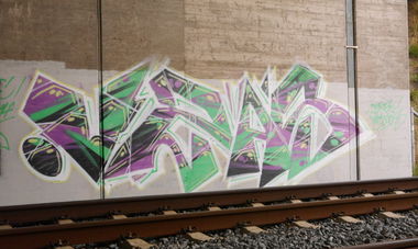 Graffiti Bombing - Photo by oldenburgcity - vza´s, vza (2014)