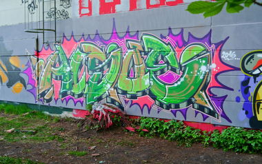 Graffiti Wall - Photo by oldenburgcity - alsoe (2016)