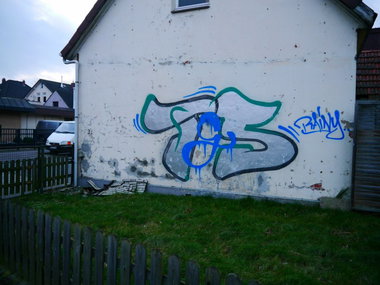 Graffiti Bombing - Photo by oldenburgcity - tgs (2014)
