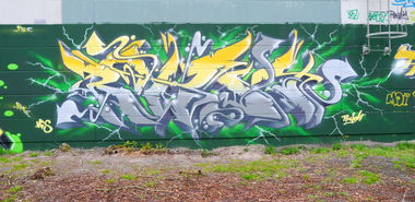 Graffiti Wall - Photo by oldenburgcity - rowdy (2016)