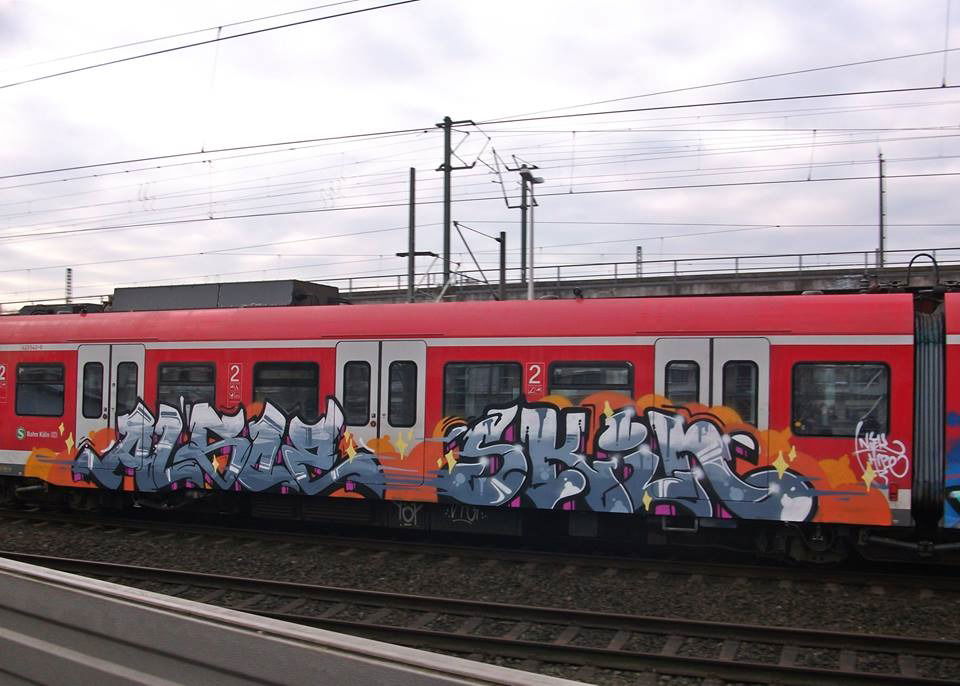 Graffiti Train - Photo by oldenburgcity - alsoe, skin (2016)